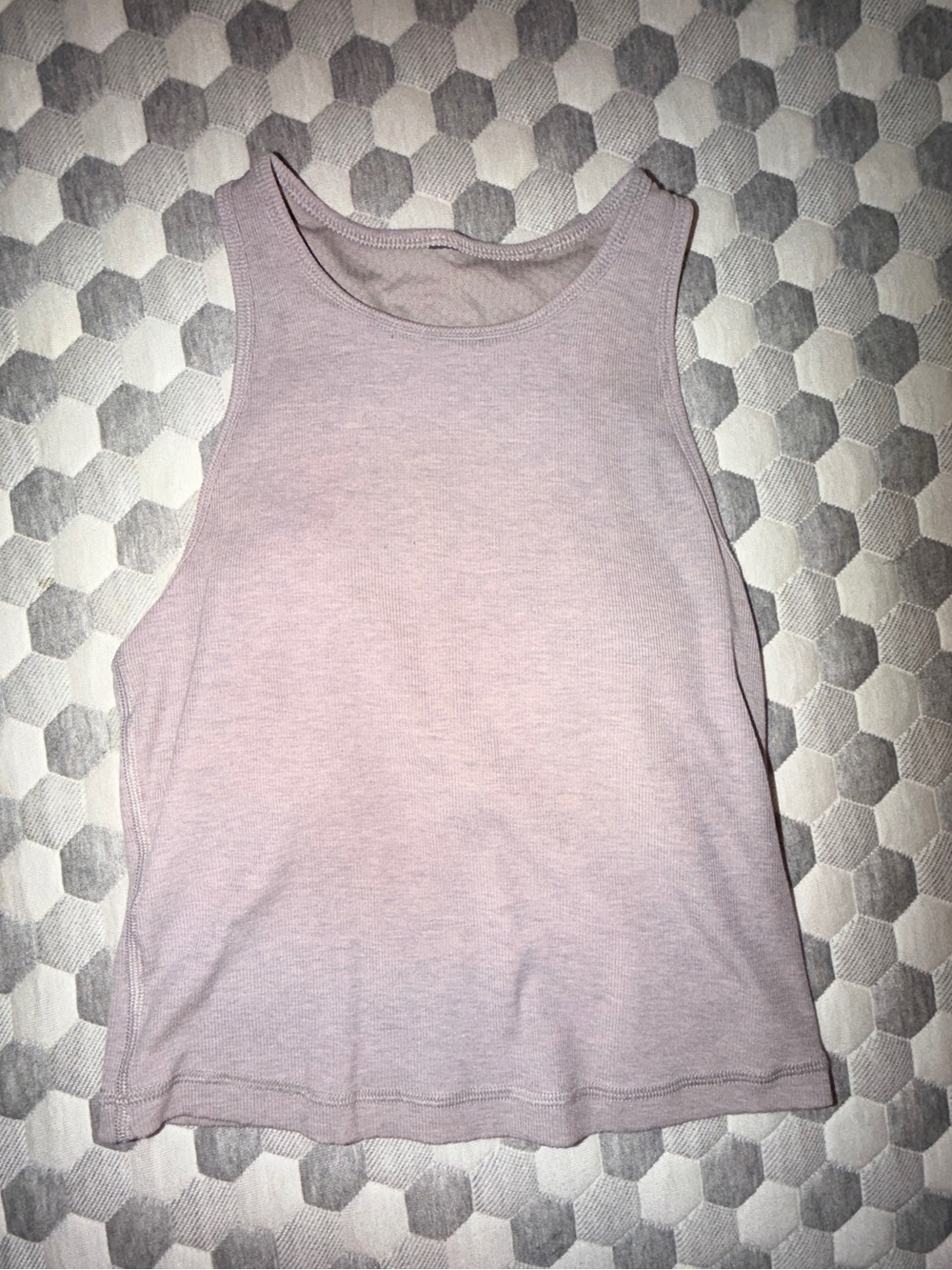 Vuori Pose Plyo Women’s Sleeveless Ribbed Tank Top - Light Mauve Pink